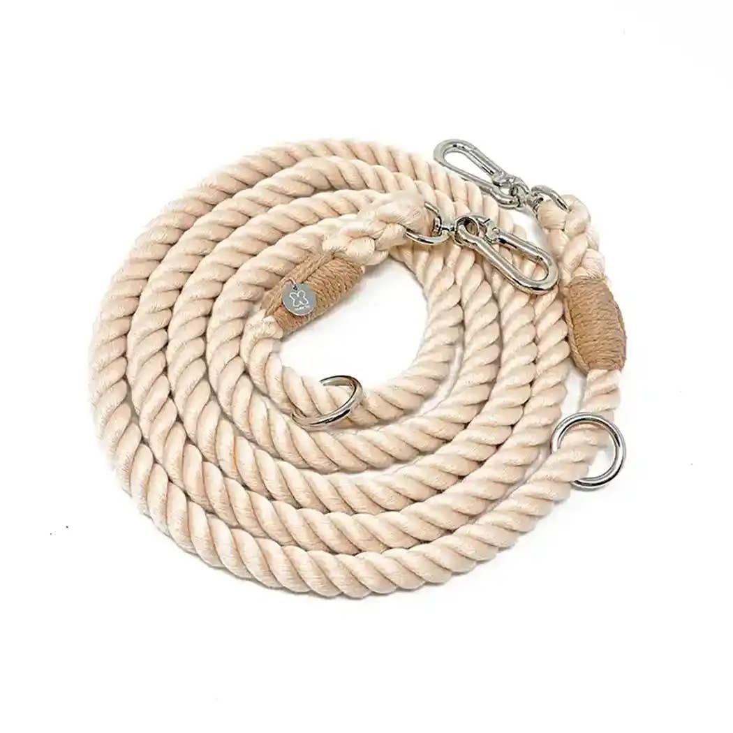 Miamore Pets - Wholesale Pet Leash - Dog - Hands-Free Rope Dog Leash - Nude