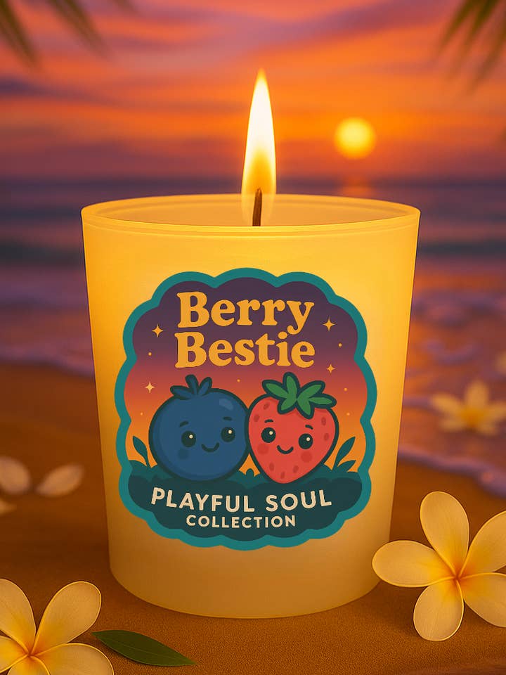 Bougie Berry Bestie pour la vente par Ohanale