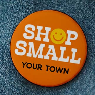 Épingles de ville personnalisées - Pack en gros - Week-end Shop Small pour la vente par Rock Scissor Paper