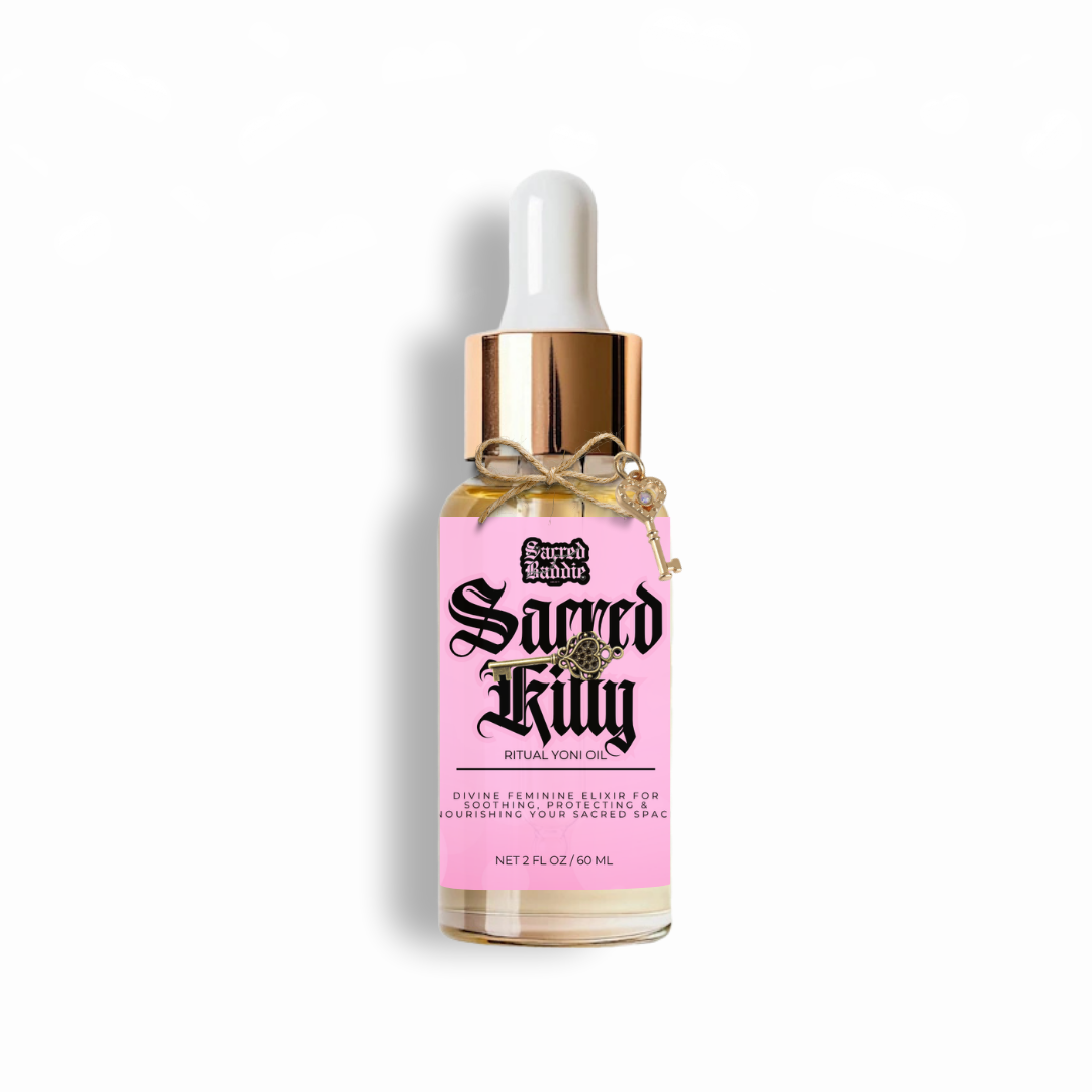 Sacred Baddie Society - Wholesale Bath/Body Oil - Sacred Kitty™ Yoni Oil0