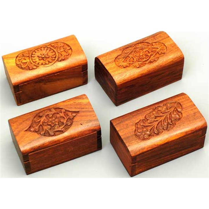 R. Expo/Song of India - Wholesale Decorative Box - Handcarved Sheesham Wood Box