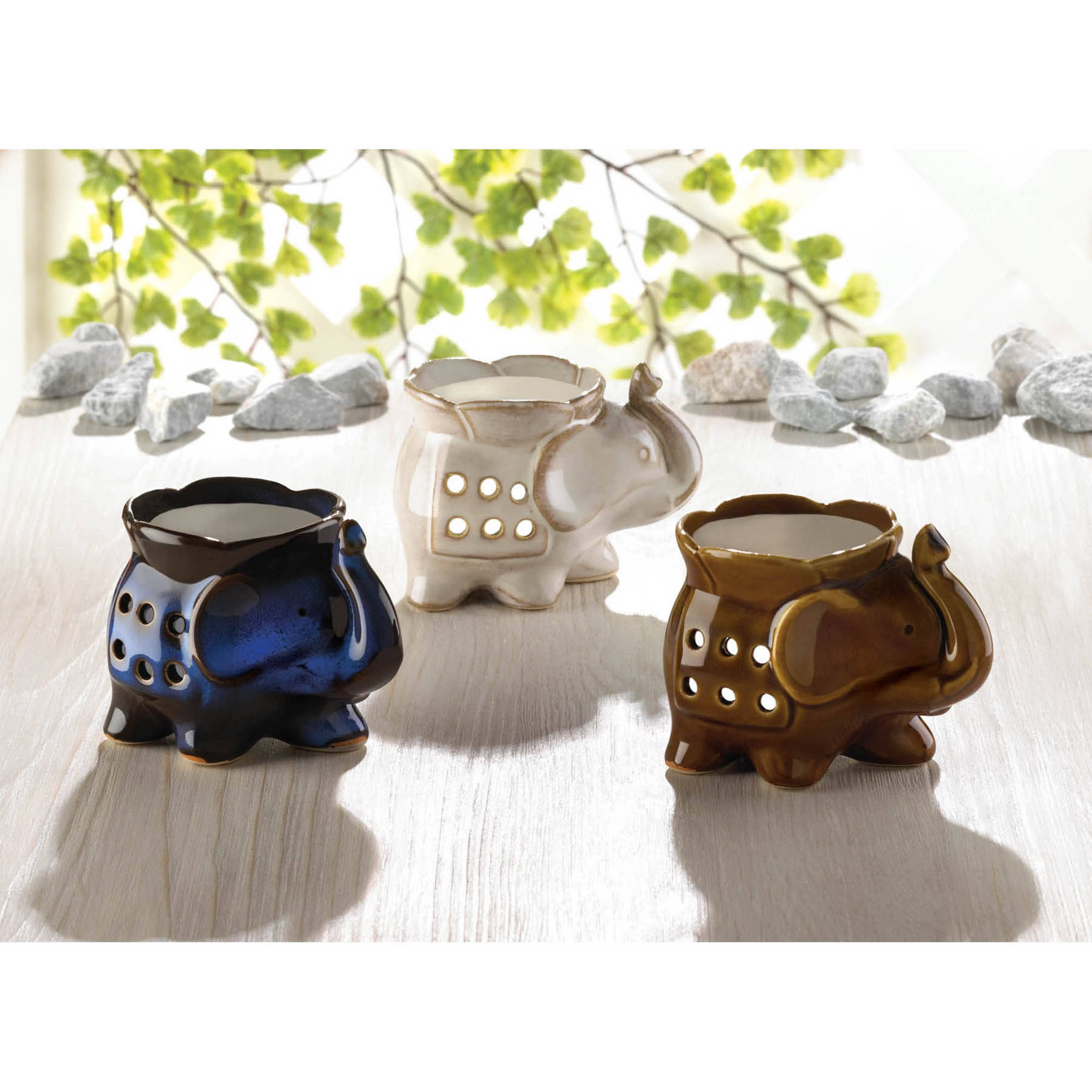 Zingz Home - Wholesale Oil Warmer - Elephant Oil Warmer Trio2
