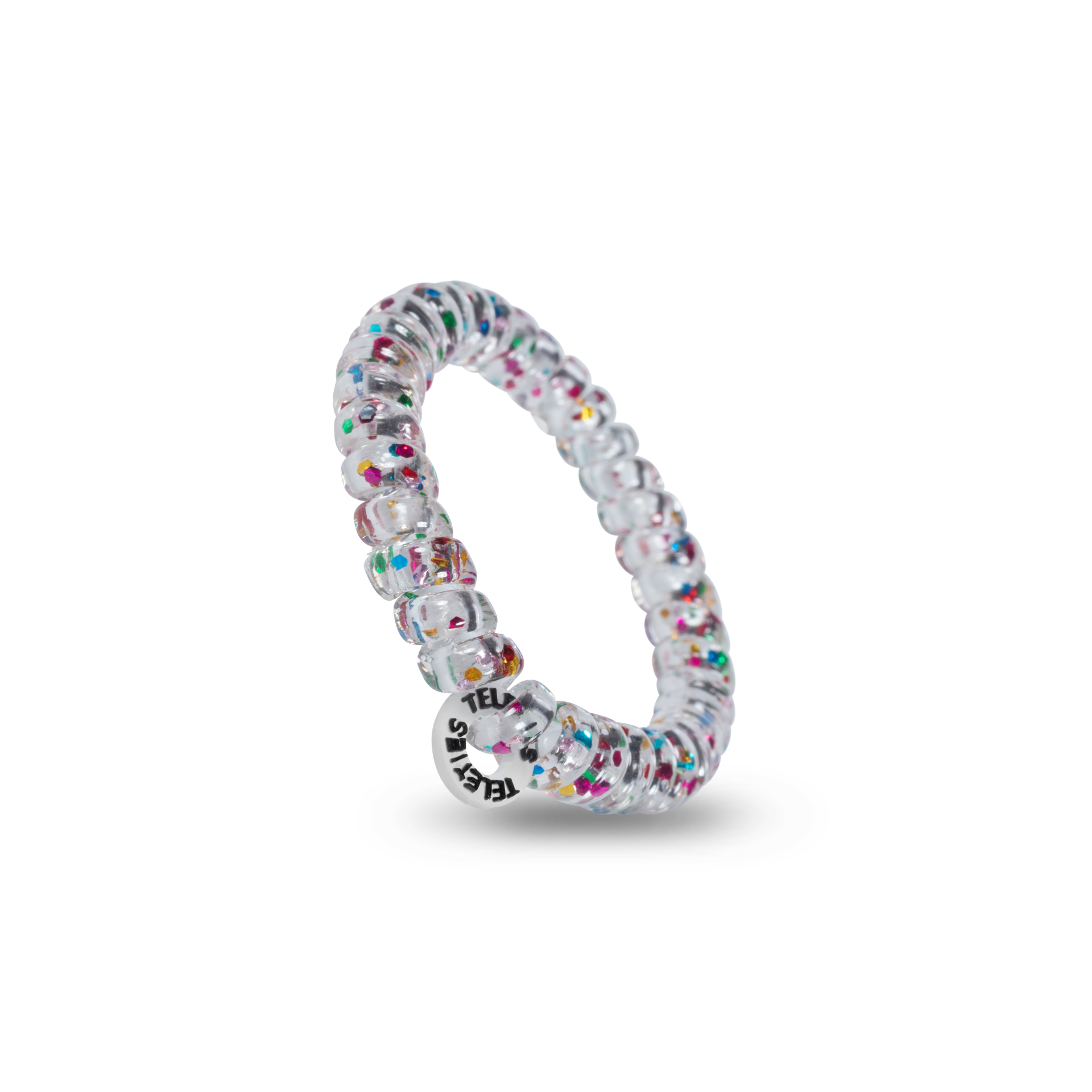 TELETIES – wholesale Hair tie – Spiral Hair Coils | Small | Party People Hair Ties1