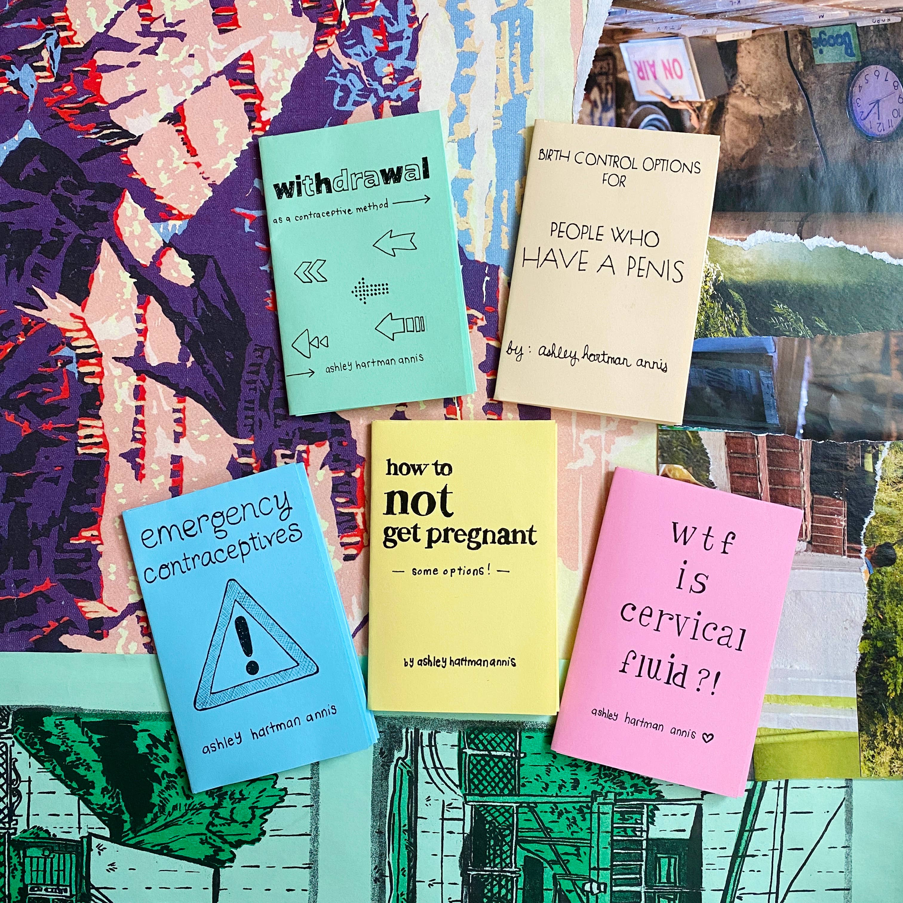 Pleasure Pie - Wholesale Medical Health Book - Birth Control Zine Bundle | Gender affirming sex education8