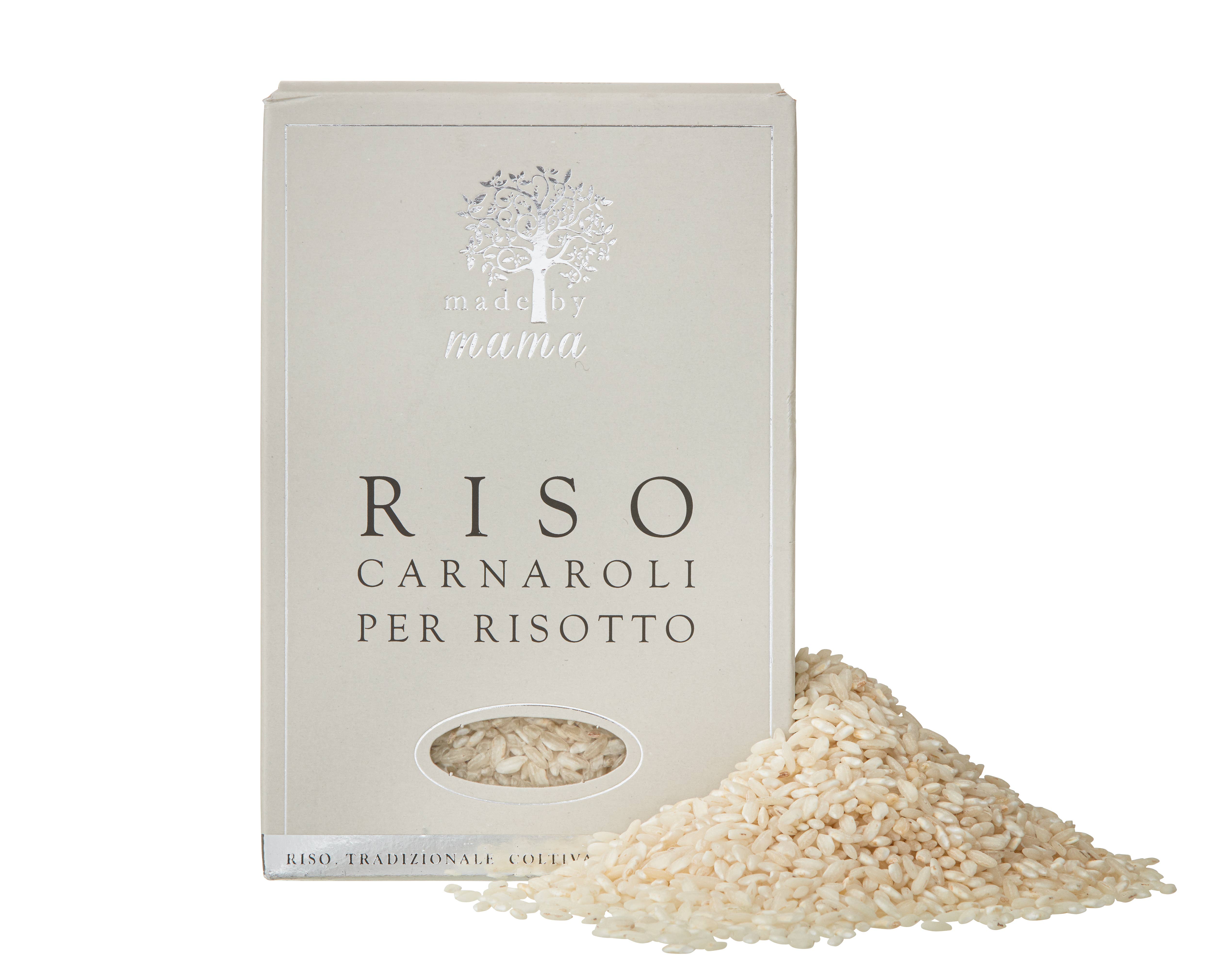 Made by Mama - Wholesale Rice - Organic Carnaroli Rice | Italian Risotto Rice, 500g
