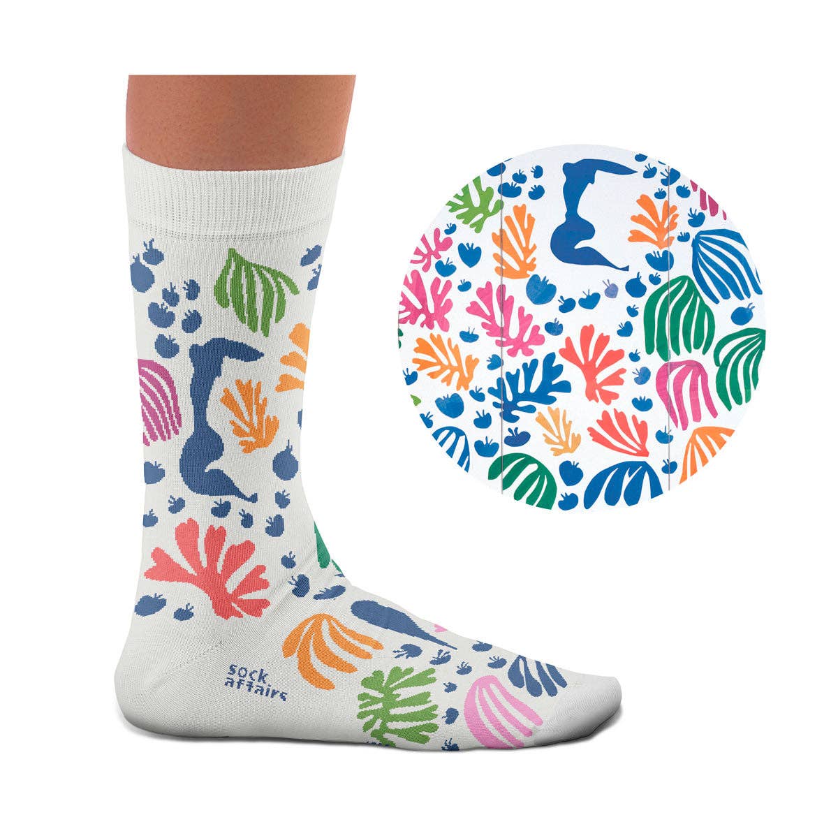 Sock Affairs - Wholesale Socks - Women's - Matisse, The Parakeet and the Mermaid0