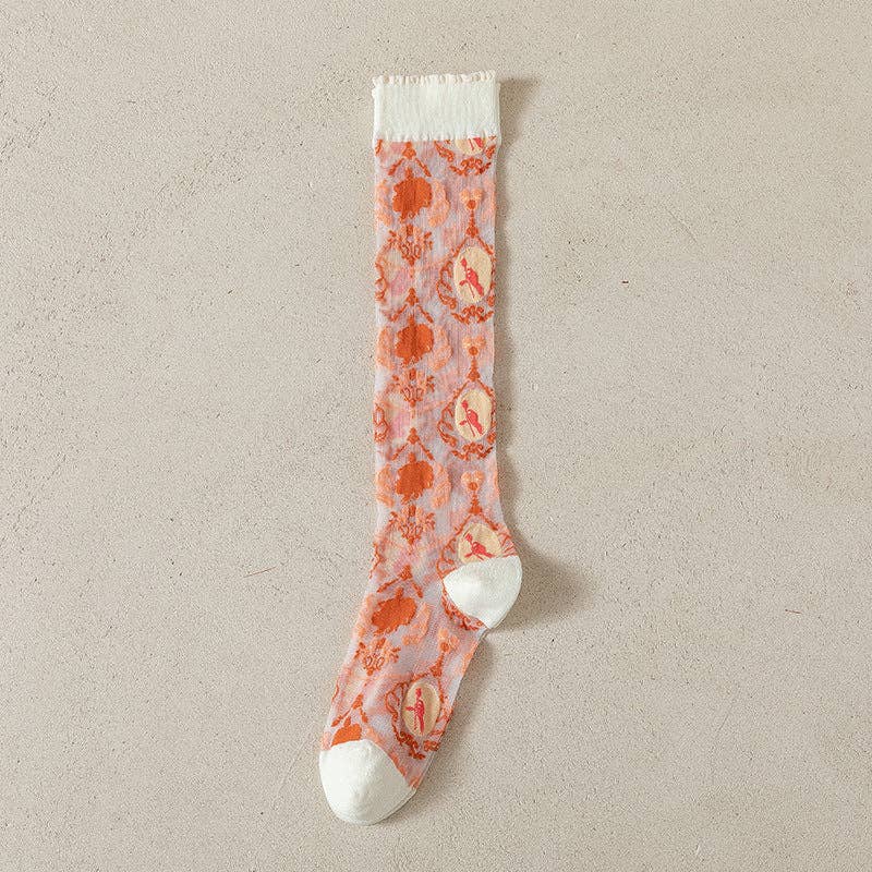 Funkyrel® Atzbranding Limited - Venta al por mayor Calcetines - Mujer - Rufia - Medias de verano con motivos adorables2