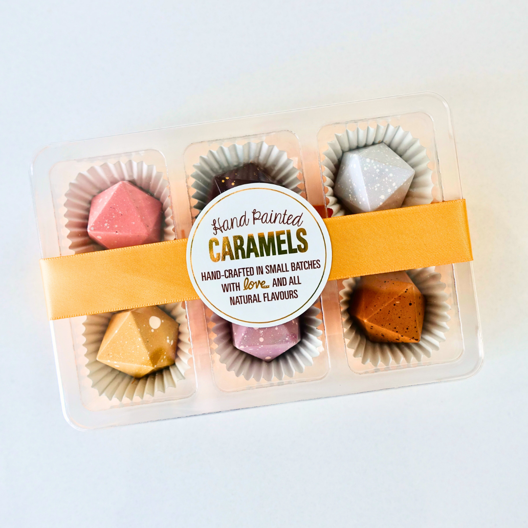 Succulent Chocolates & Sweets Inc - Wholesale Chocolate Box - Caramels - Box of 62