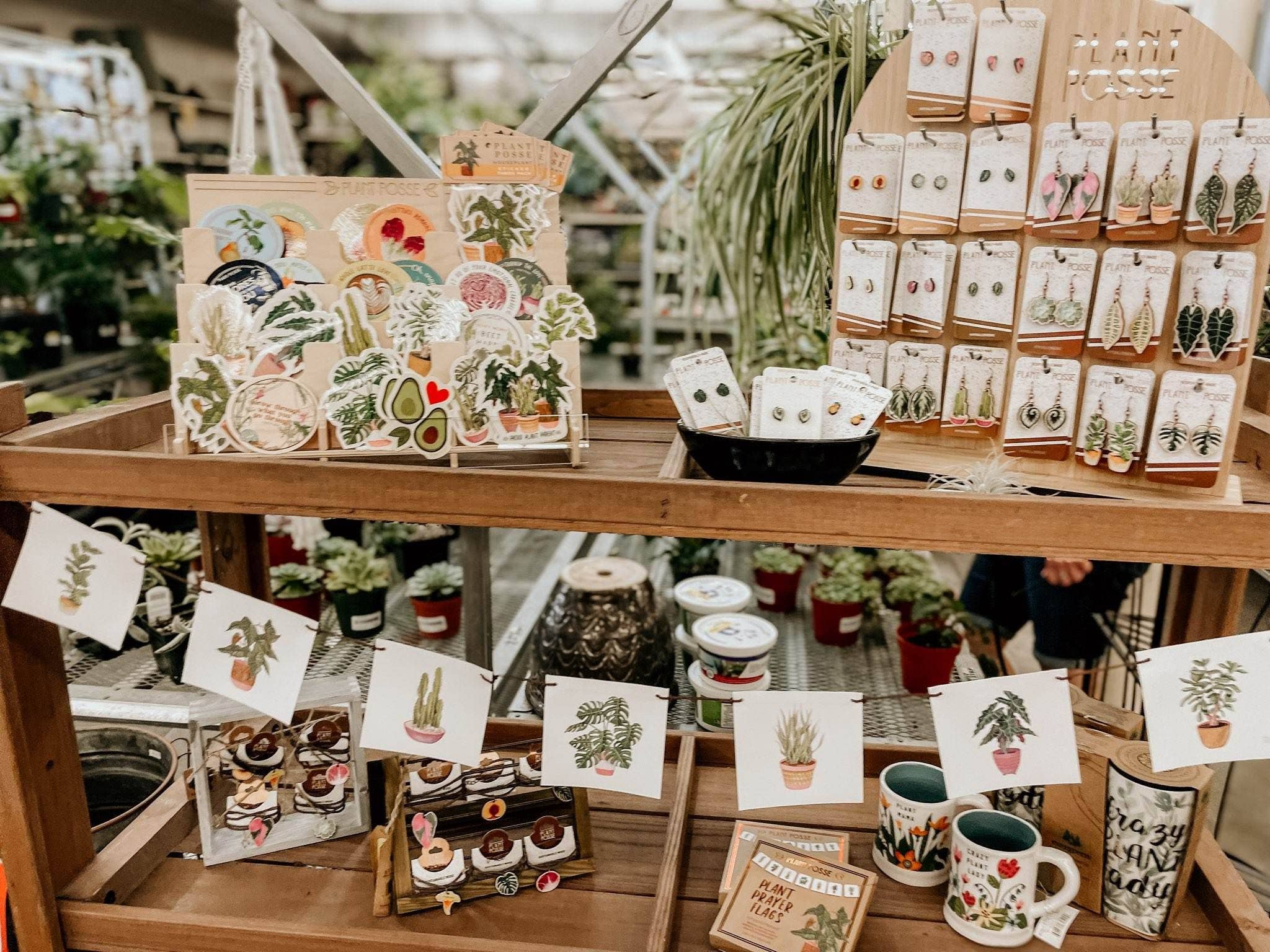 Plant Posse – wholesale Retailer display – Paper & novelty – Sticker Display9
