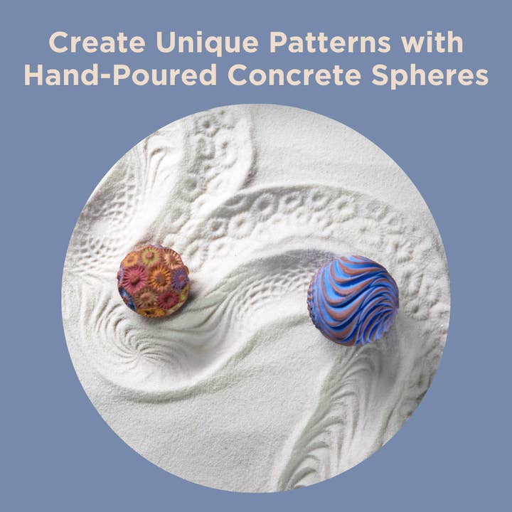 Mammoth Buys - Wholesale Decorative Tabletop Object - Olander Earthworks Sand & Sculpture Garden, Tropical Retreat