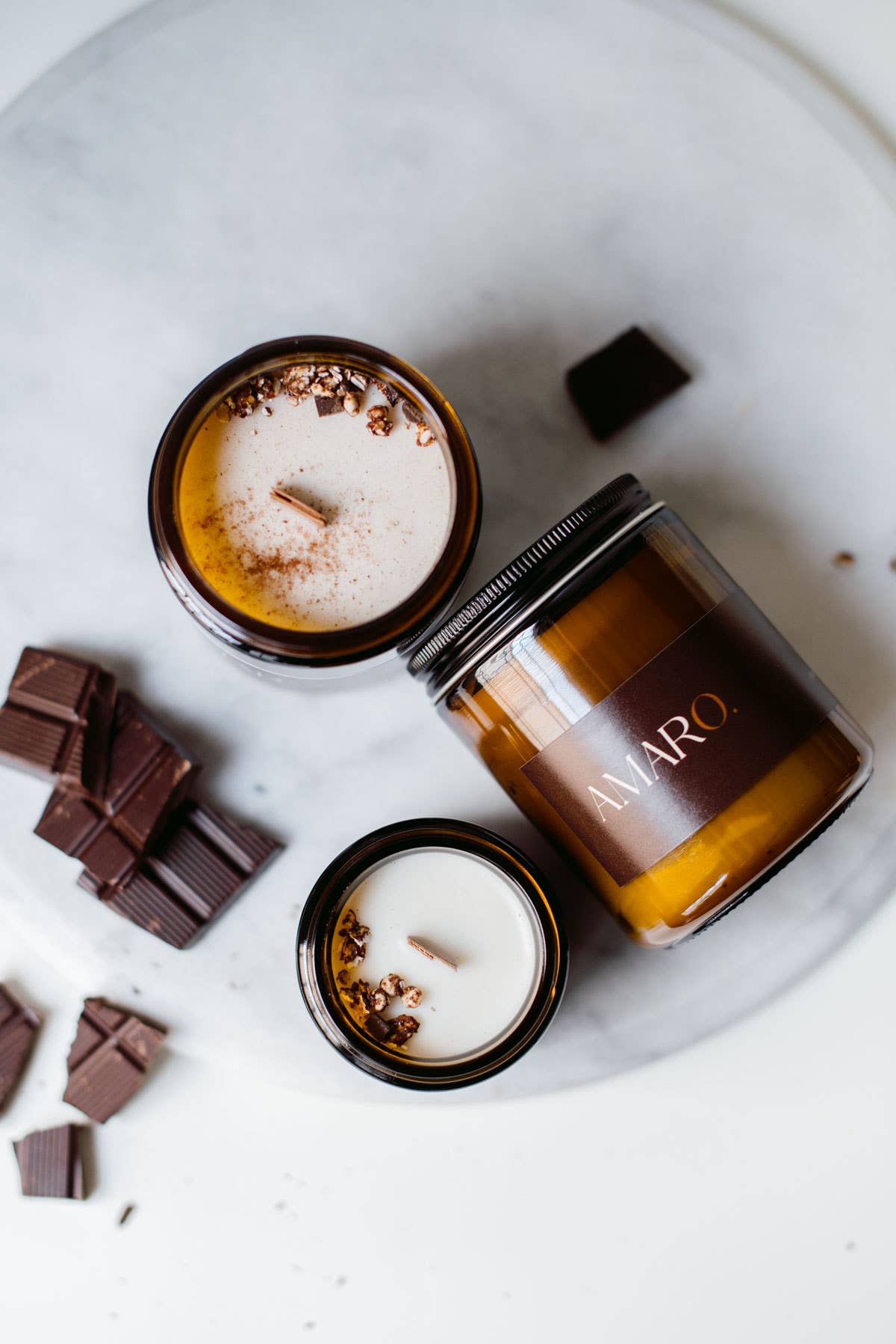 La Calathea - Wholesale Jar/Filled Candle - Candela Amaro5