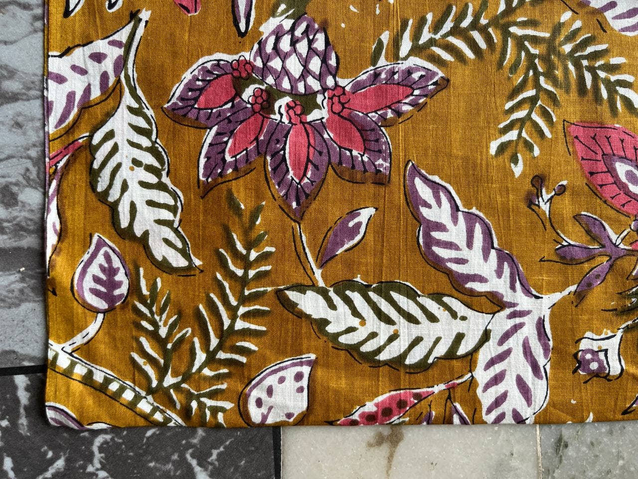 Bhawana Handicrafts - Wholesale Fabric Paint - Amazing Block Print Fabric Floral Print Fabric Dress Making 2