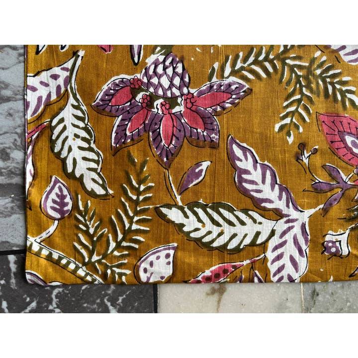 Bhawana Handicrafts - Wholesale Fabric Paint - Amazing Block Print Fabric Floral Print Fabric Dress Making 2