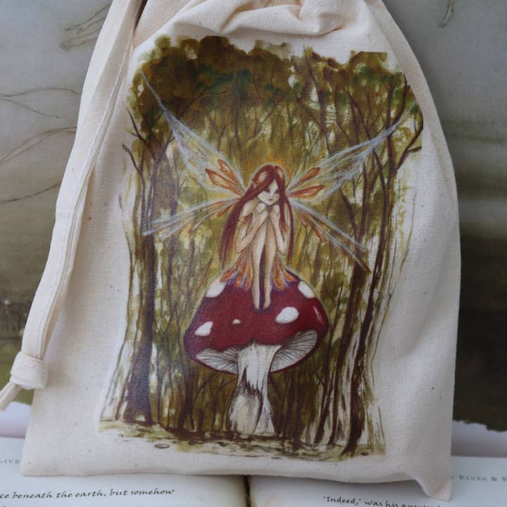 FreeRangeFaeries - Wholesale Pouch - Women's - Woodland Wish Tarot Pouch1