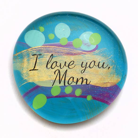 Gather Stones - Phrase - Je t'aime, maman. pour la vente par Gather Studios