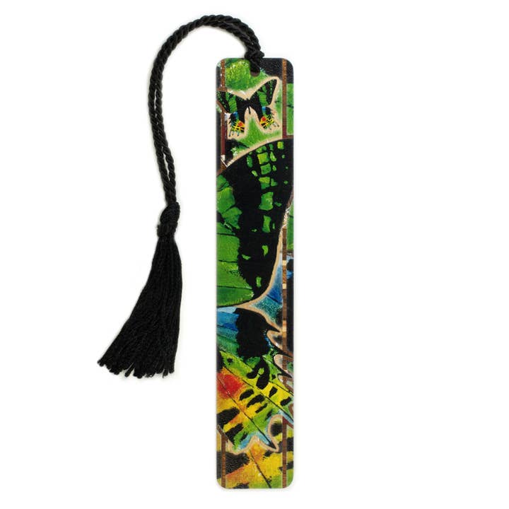 Moth Handmade Wooden Bookmark for wholesale by Mitercraft