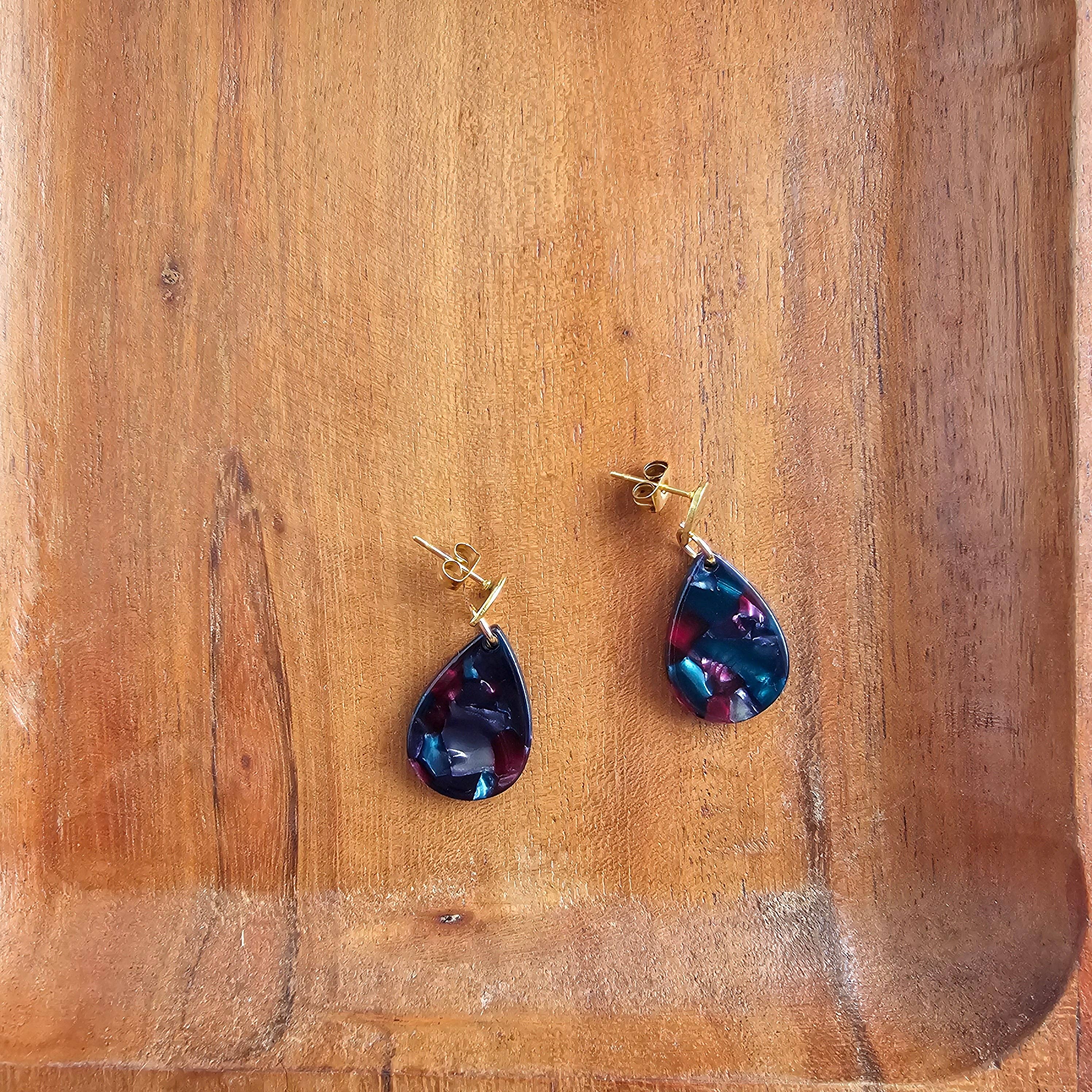 Spiffy & Splendid - Wholesale Dangle Earrings - Leah Earrings - Jeweled Twilight // Jewelry, Fall5