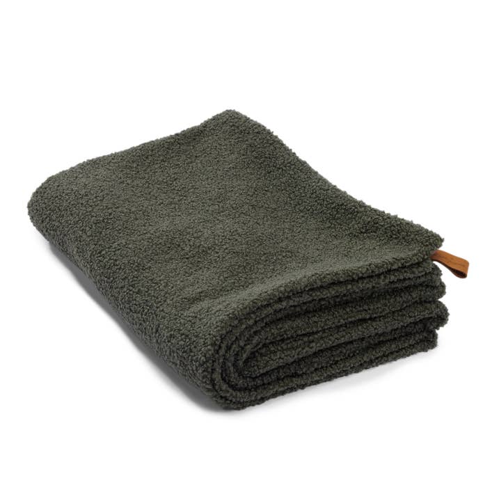 Stor grøn teddystof hundetæppe for engroshandel hos Lieblingspfote