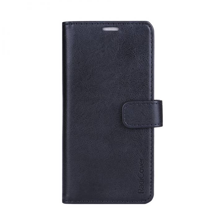 Mode - Samsung Galaxy S21 - Veganistisch leer - 86% bescherming - zwart voor wholesale door Radicover