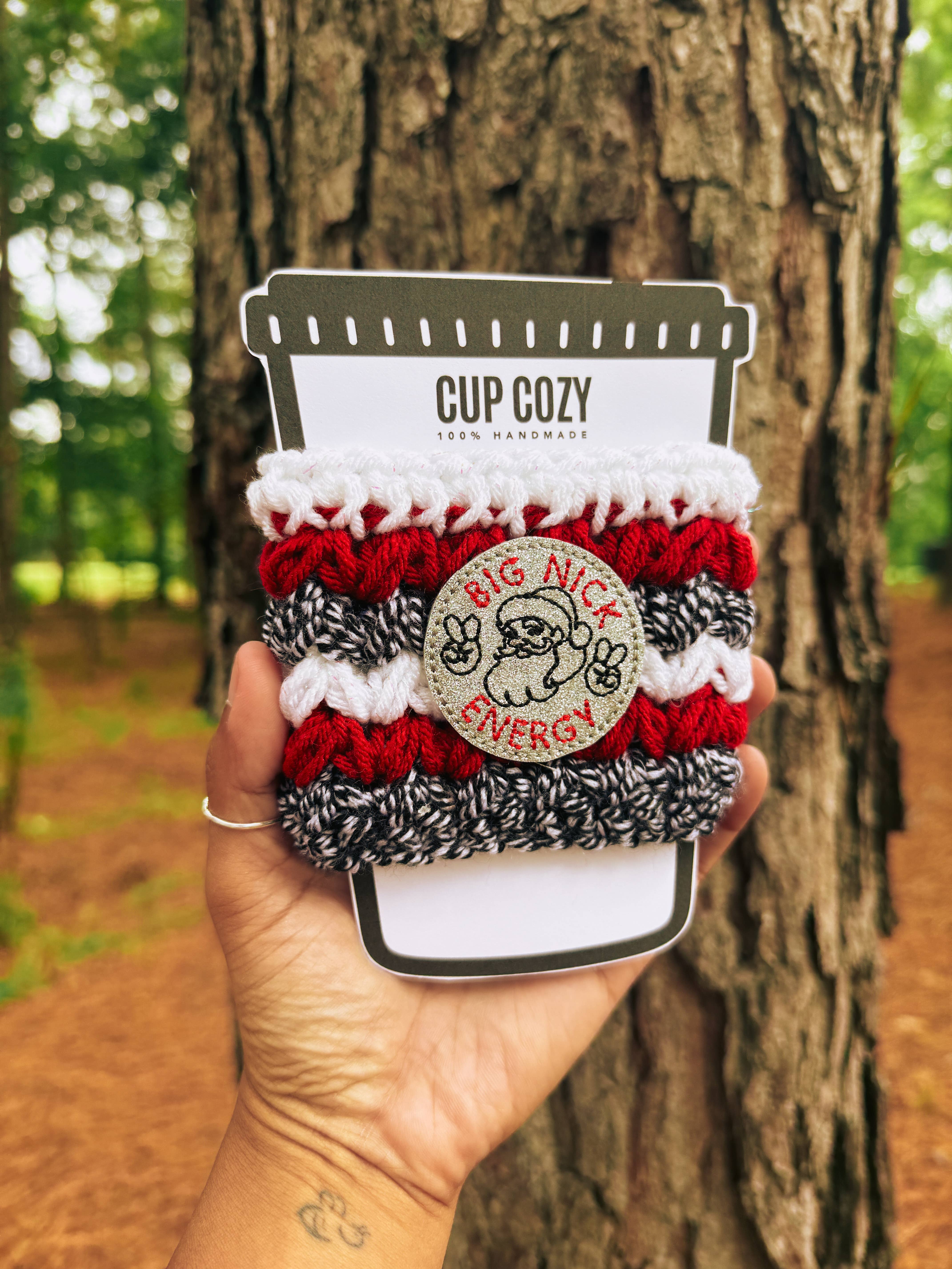 WanderlustBee – wholesale Drinkkramare – Stor Nick Energi Julmuggvärmare / Julkaffemuggvärmare3