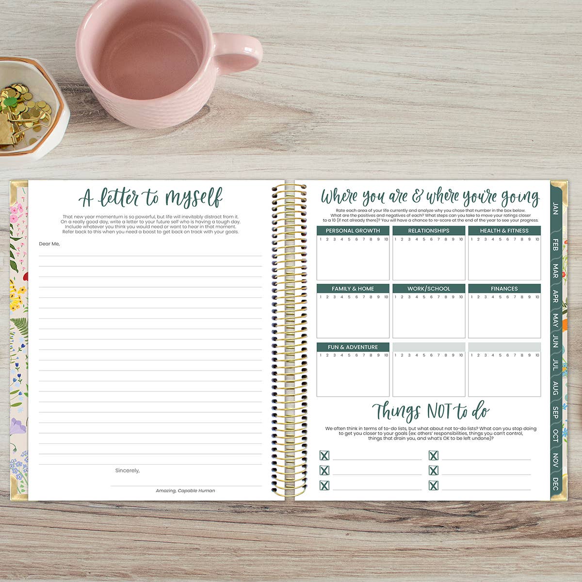 bloom daily planners - Wholesale Planner - 2026 Vision Planner - 7.5"x9" size31