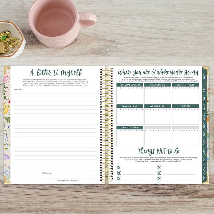 bloom daily planners - Wholesale Planner - 2026 Vision Planner - 7.5"x9" size31