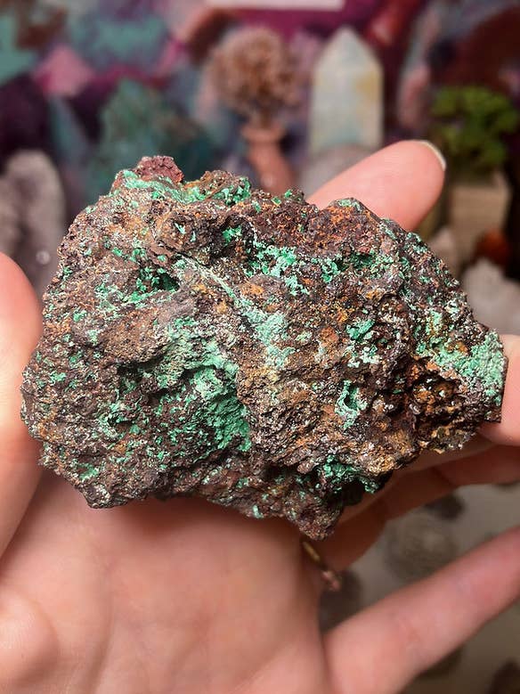 Raw Malachite Specimen for wholesale by Prettygoods