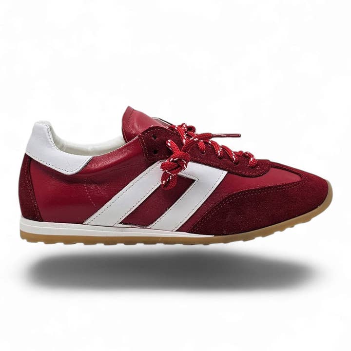 Bordeaux Rose Sneakers VV24618 for wholesale by Shoppinlove