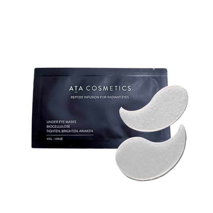 Biocellulose Peptid Øjenmaske for engroshandel hos ATA Cosmetics