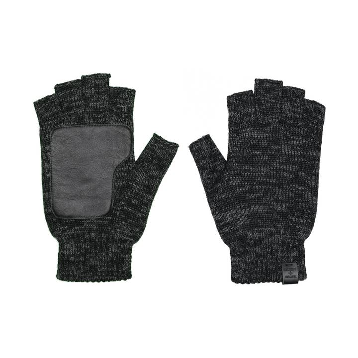 1047-03-6 GUANTI SENZA DITA NERO TWIST per la vendita all'ingrosso da parte di BICKLEY + MITCHELL AMSTERDAM