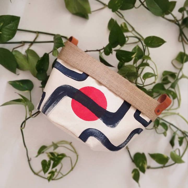 The Ink Job - Wholesale Plant Pot - Modern Hand Painted Plant Pot Cover7