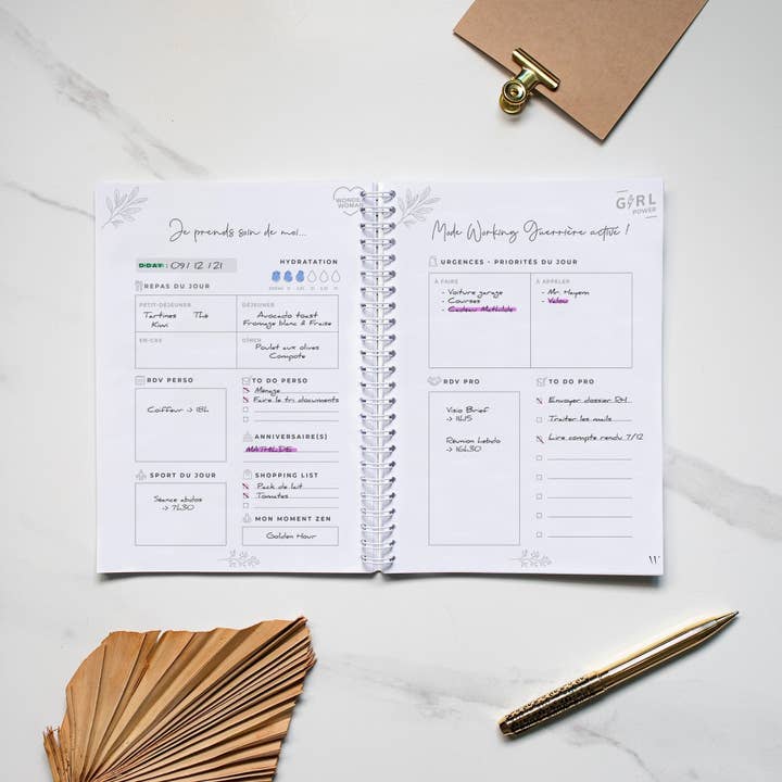 Women Warriors - Wholesale Planner - My Wonder Life - Waterfall