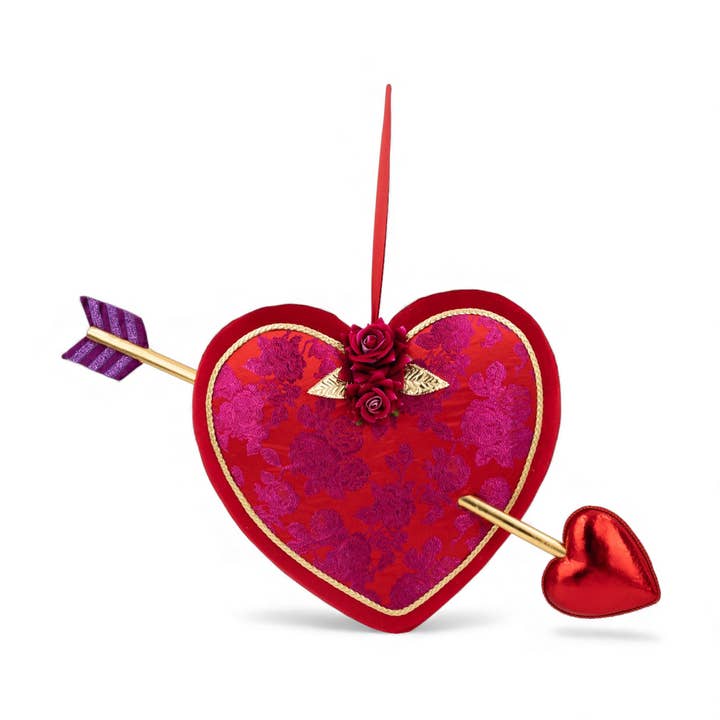 25in Hanging Valentine Heart for wholesale by December Diamonds