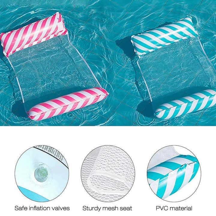 iconic mi - Wholesale Inflatables - Inflatable Pool Float Floating Rafts Water Hammock Set of 21