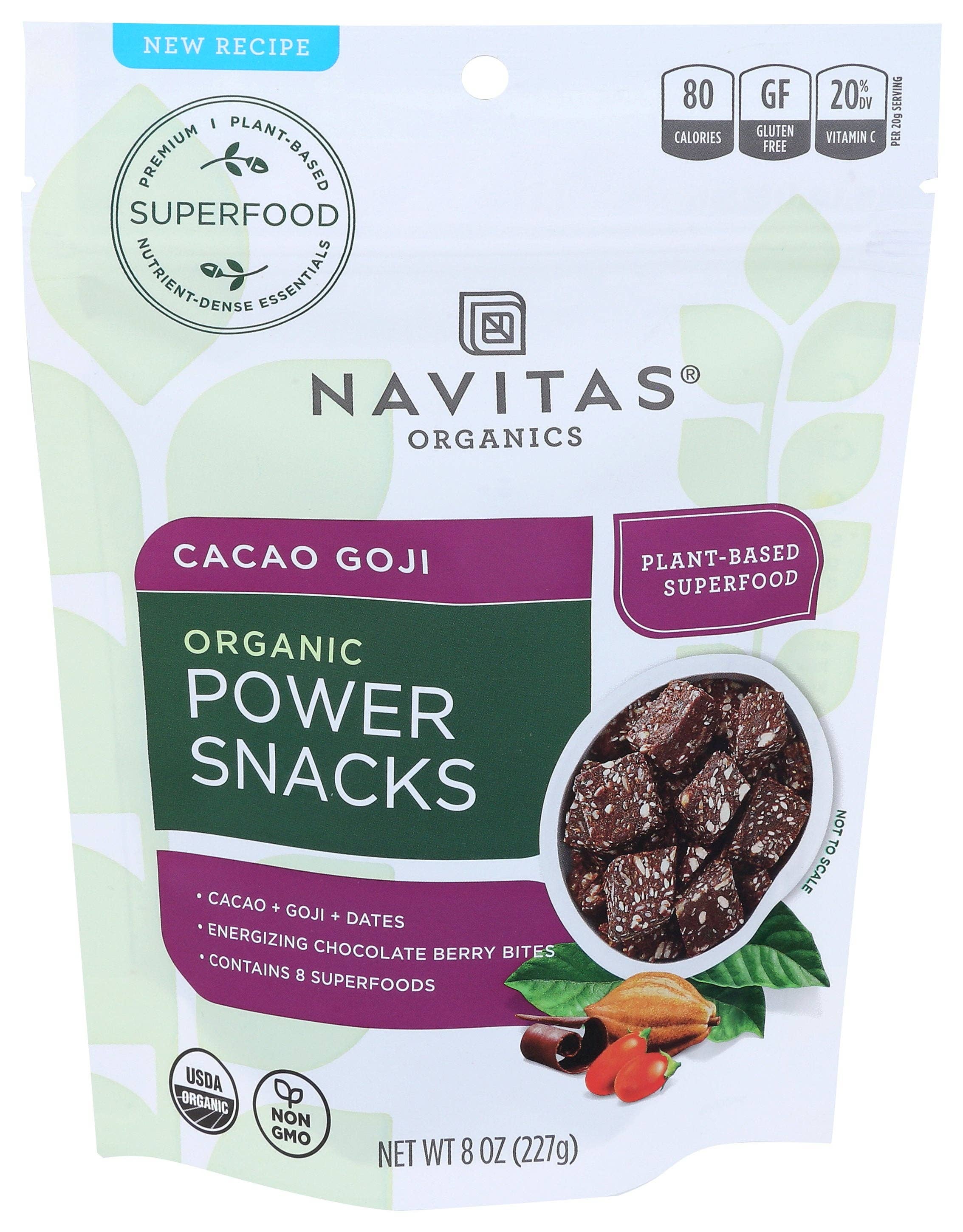 Everyday Supply Co - Wholesale Fruit Snacks - Navitas Power Snack Cacao Goji