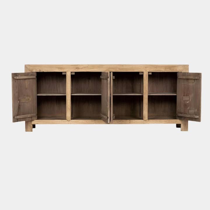 Canggu Home - Wholesale Sideboard - Four Door Elm Sideboard