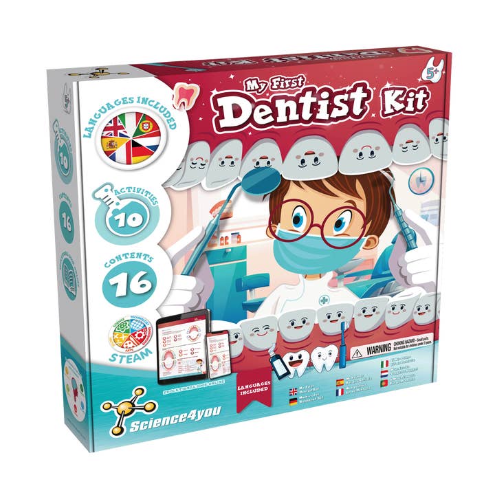 First Dentist Kit for Kids - Toy for Kids (7 languages) and other Purchase Wholesale blanchiment dentaire. Free Returns & Net 60 Terms on Faire trending on Faire.