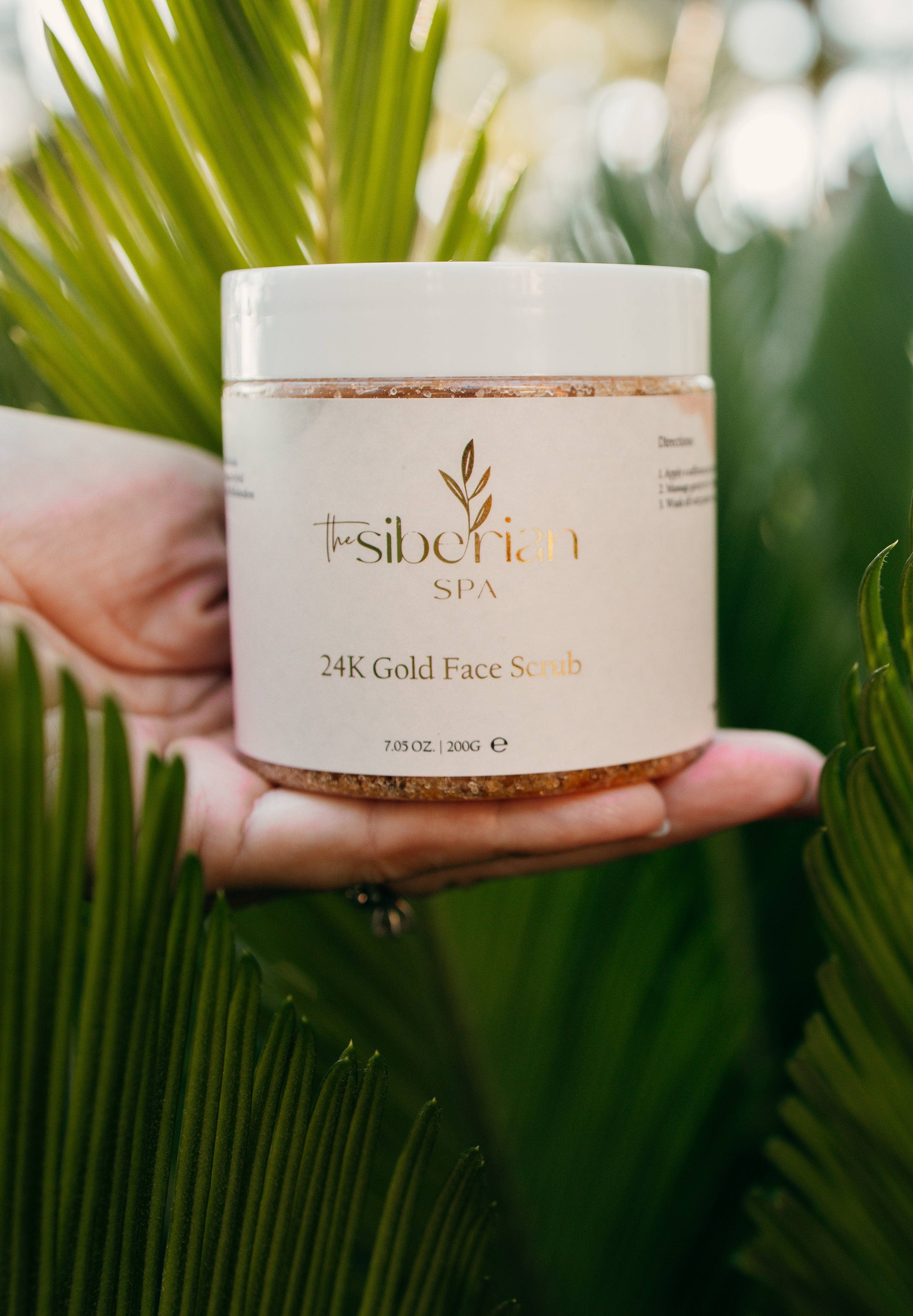 The Siberian Spa - Wholesale Facial Exfoliant/Scrub - 24K Gold Face Scrub10