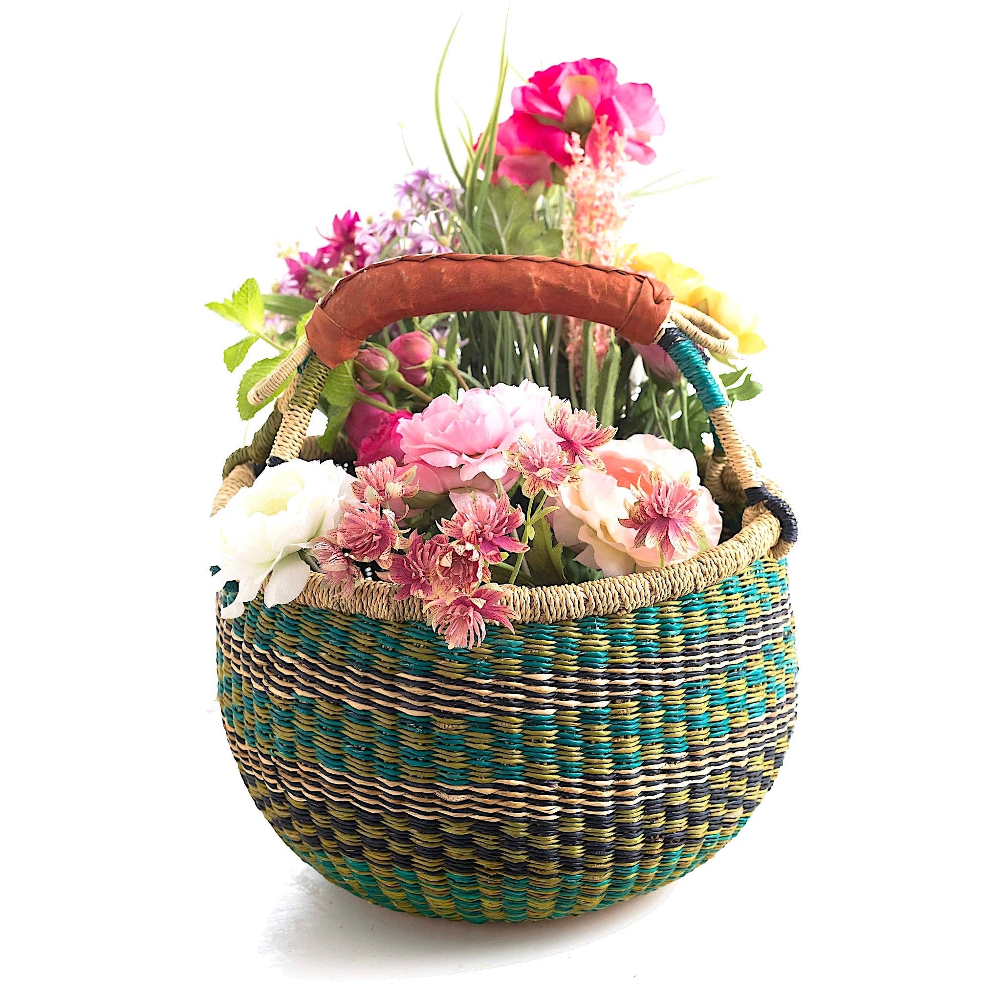 Ti-a Woven Goods - Wholesale Basket - Round Storage Basket13