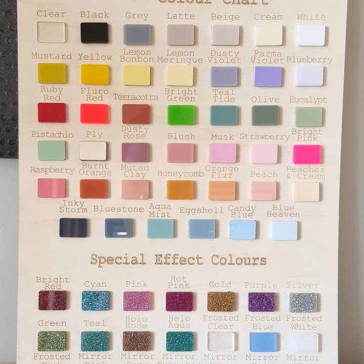 Felt in Bloom – wholesale Gift tag – Valentines Acrylic Heart Tag/Place setting1