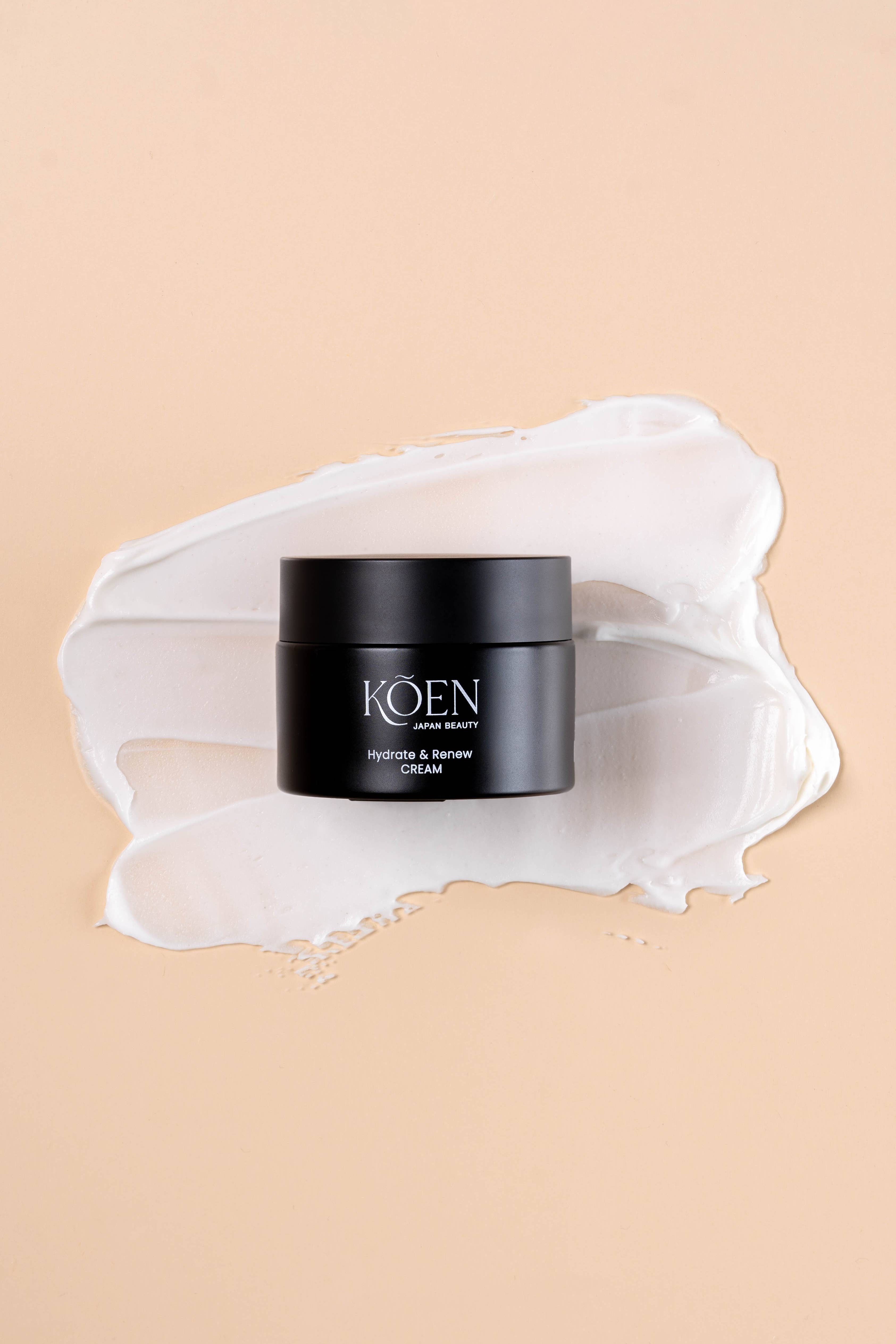 Koen Japan Beauty (Tertech Lab, SLU) - Wholesale Facial Moisturizer - HANA HYDRATE & RENEW CREAM Moisturizing dry skin cream 50ml4