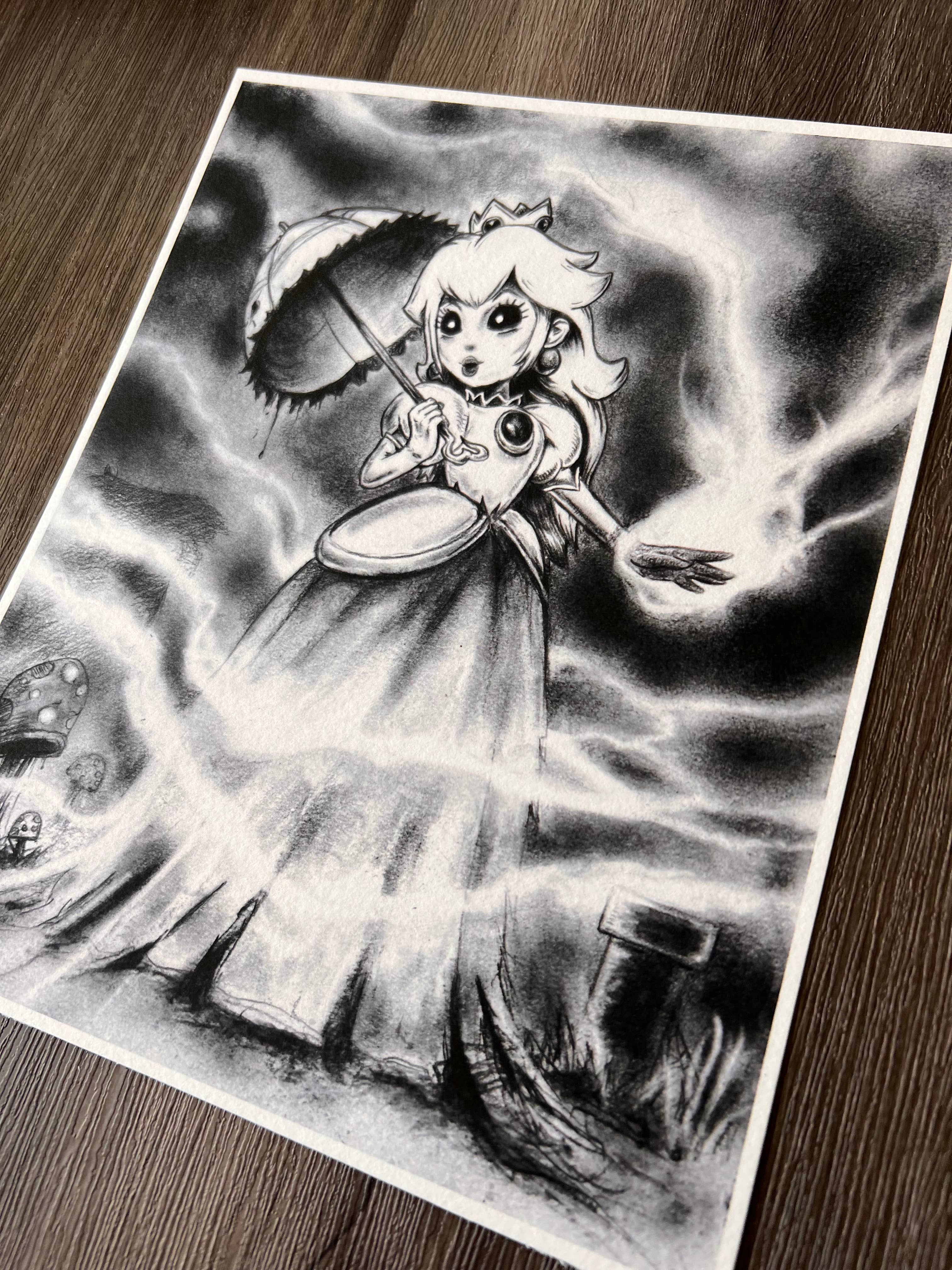 Andy Sciazko Art - Wholesale Art Print - Peachy-Dark Art Print1