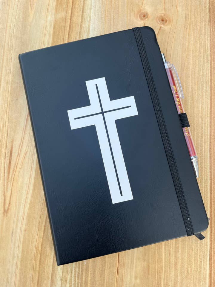 Diario cristiano da uomo Bold Cross per la vendita all'ingrosso da parte di Only Grace Company