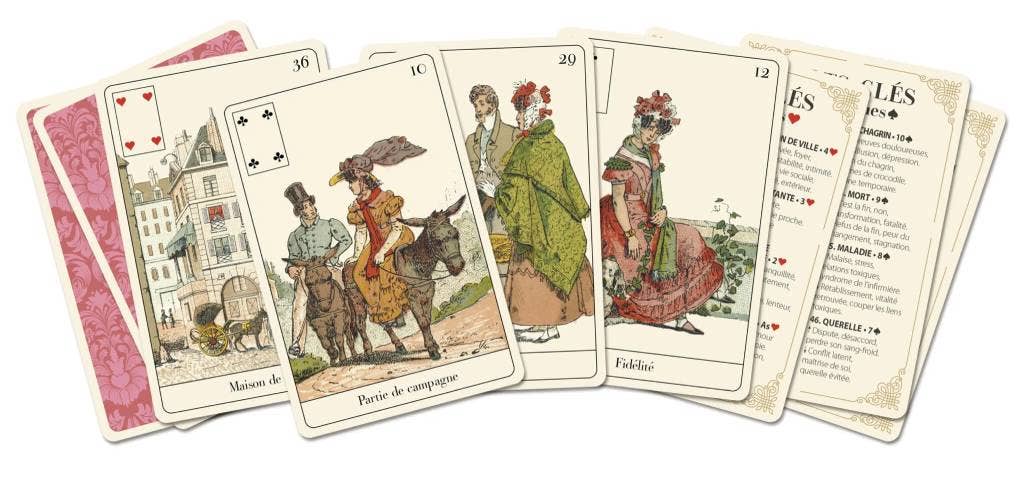 Cardshouse - Wholesale Tarot Cards - La Sibyle des Salons Cards French Edition Grimaud3
