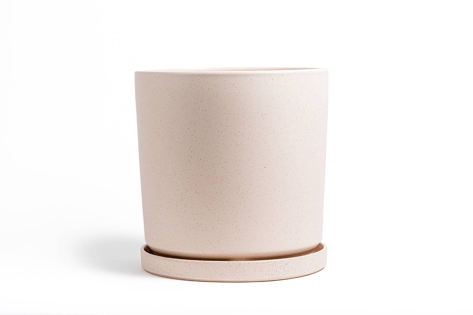 Momma Pots - Wholesale Plant Pot - 8.5"+10.5"+12.5" Cylinder Pots w/ Water Saucers (1pc each) 10