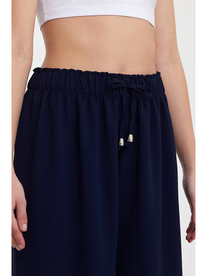 VAV NEW YORK - Wholesale Pants - Women's - Palazzo Pant Wide Leg Solid Color Pant Air Flow1