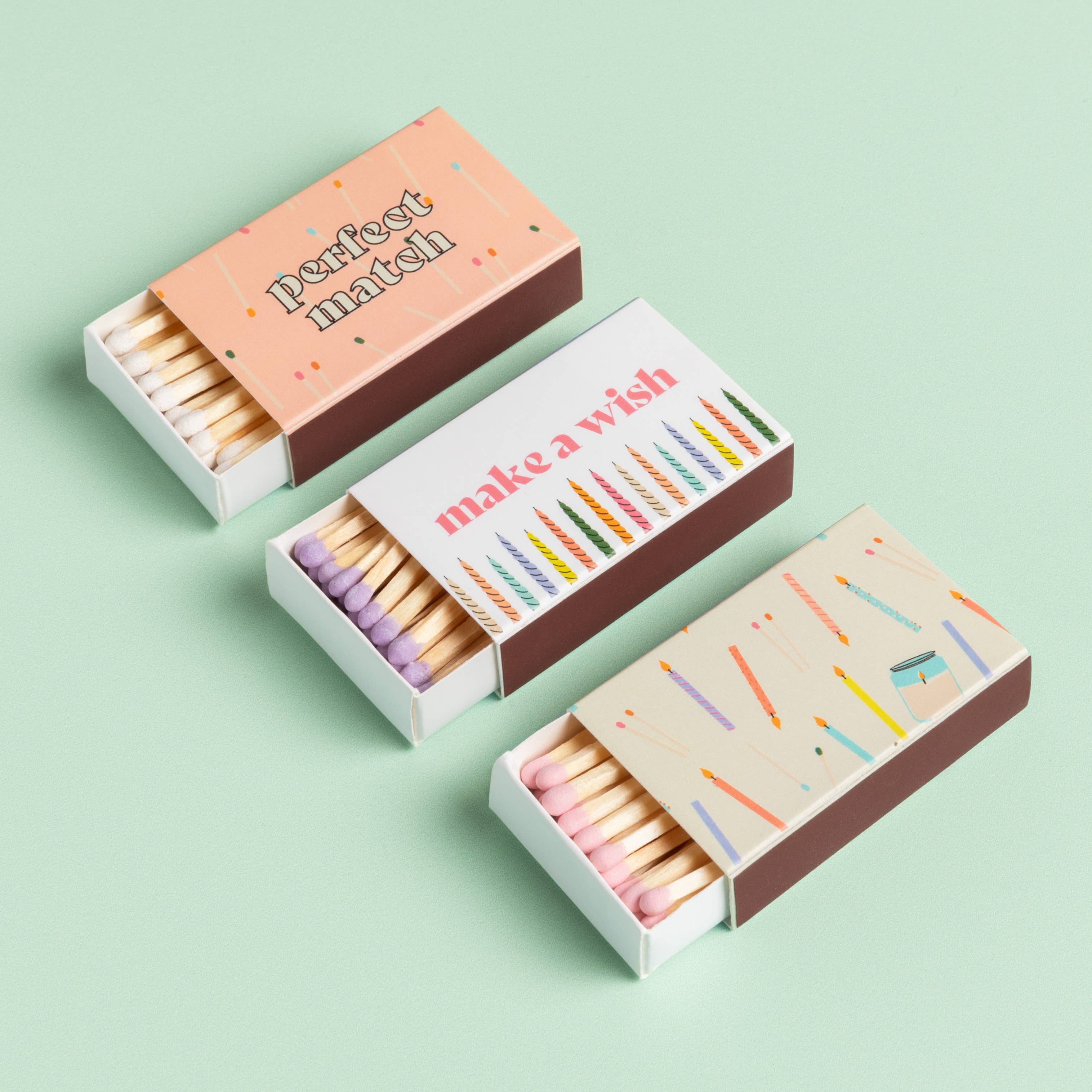 Enlighten the Occasion - Wholesale Matches - Decorative Matchbox with Colorful Matchsticks3