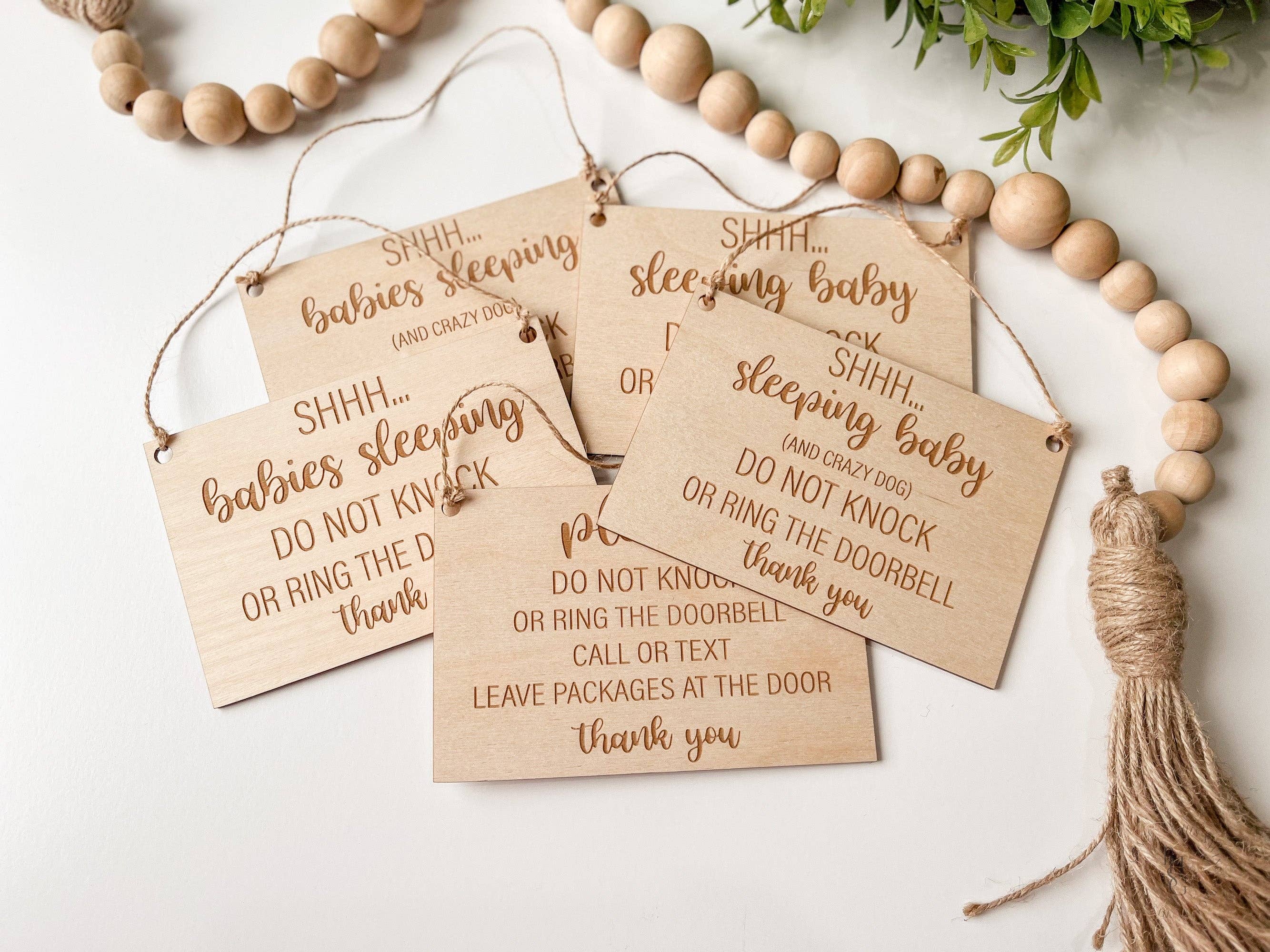 By His Saving Grace, LLC - Wholesale Sign - Wooden Do Not Disturb Sign For Doorbell4