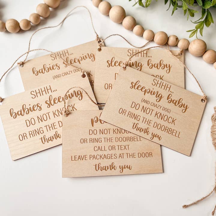 By His Saving Grace, LLC - Wholesale Sign - Wooden Do Not Disturb Sign For Doorbell4