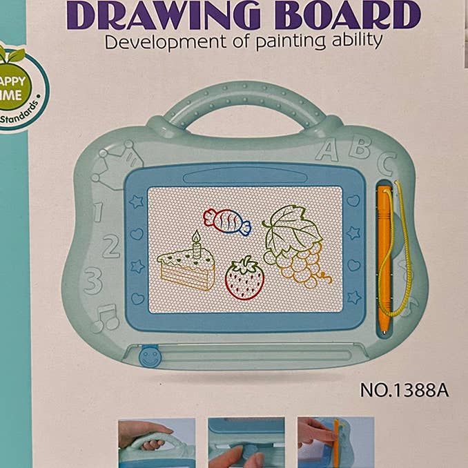 Tableau de dessin magnétique éducatif pour enfants pour la vente par Texas Toy Distribution